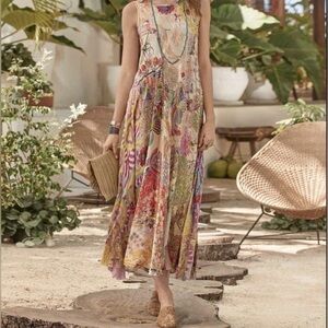 Johnny Was Alyssa Midi Maxi Boho Dress